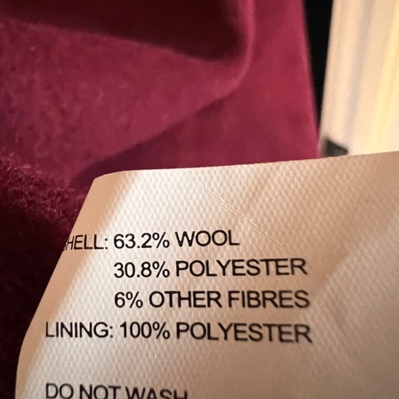 French Connection long wool coat - Picture 6 of 8